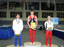 İdman gimnastikası, akrobatika və tamblinq üzrə birləşmiş Azərbaycan çempionatı. Bakı, Azərbaycan, 18 dekabr 2013