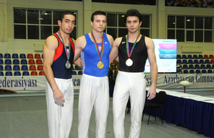 İdman gimnastikası, akrobatika və tamblinq üzrə birləşmiş Azərbaycan çempionatı. Bakı, Azərbaycan, 18 dekabr 2013