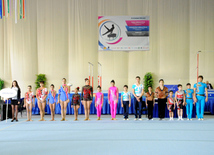 İdman gimnastikası, akrobatika və tamblinq üzrə birləşmiş Azərbaycan çempionatı başa çatıb. Bakı, Azərbaycan, 20 dekabr 2013