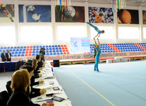 İdman gimnastikası, akrobatika və tamblinq üzrə birləşmiş Azərbaycan çempionatı başa çatıb. Bakı, Azərbaycan, 20 dekabr 2013