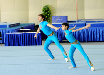 İdman gimnastikası, akrobatika və tamblinq üzrə birləşmiş Azərbaycan çempionatı başa çatıb. Bakı, Azərbaycan, 20 dekabr 2013