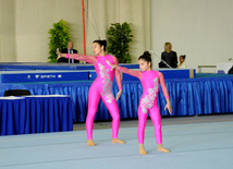 İdman gimnastikası, akrobatika və tamblinq üzrə birləşmiş Azərbaycan çempionatı başa çatıb. Bakı, Azərbaycan, 20 dekabr 2013