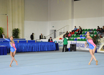 İdman gimnastikası, akrobatika və tamblinq üzrə birləşmiş Azərbaycan çempionatı başa çatıb. Bakı, Azərbaycan, 20 dekabr 2013