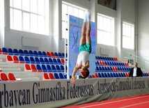 İdman gimnastikası, akrobatika və tamblinq üzrə birləşmiş Azərbaycan çempionatı başa çatıb. Bakı, Azərbaycan, 20 dekabr 2013