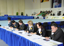 İdman gimnastikası, akrobatika və tamblinq üzrə birləşmiş Azərbaycan çempionatı başa çatıb. Bakı, Azərbaycan, 20 dekabr 2013