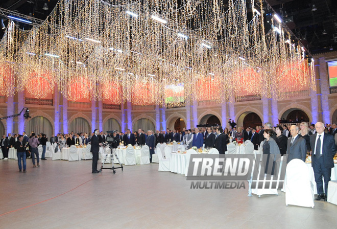 2013-cü ilin idman yekunlarına həsr olunmuş təntənəli mərasim. Bakı, Azərbaycan, 23 dekabr 2013