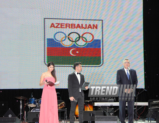 2013-cü ilin idman yekunlarına həsr olunmuş təntənəli mərasim. Bakı, Azərbaycan, 23 dekabr 2013