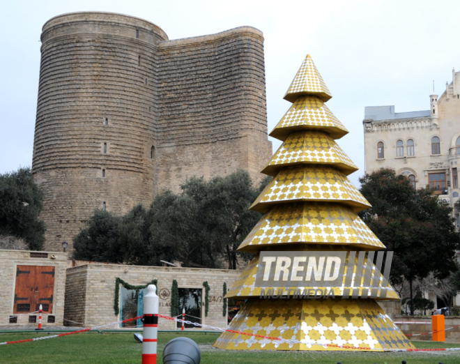 New Year is coming... Baku, Azerbaijan, Dec.28, 2013