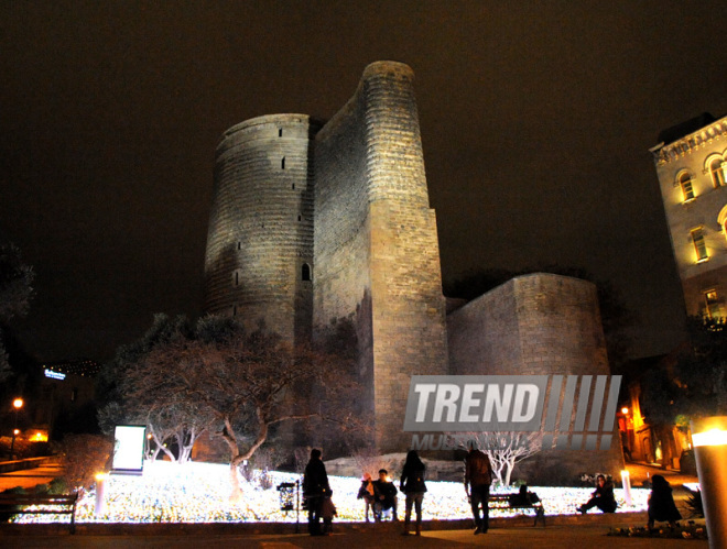 New Year is coming... Baku, Azerbaijan, Dec.28, 2013