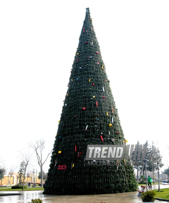 New Year is coming... Baku, Azerbaijan, Dec.28, 2013