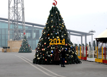 New Year is coming... Baku, Azerbaijan, Dec.28, 2013