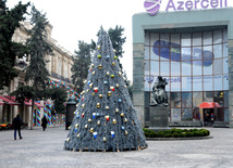 New Year is coming... Baku, Azerbaijan, Dec.28, 2013