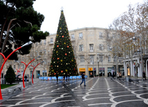 New Year is coming... Baku, Azerbaijan, Dec.28, 2013