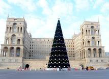 New Year is coming... Baku, Azerbaijan, Dec.28, 2013