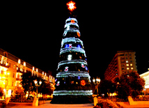 New Year is coming... Baku, Azerbaijan, Dec.28, 2013