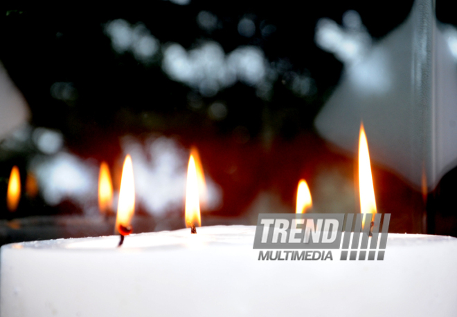 Azerbaijani public honors 20 January tragedy victims’ blessed memory. Baku, Azerbaijan, Jan.20, 2014