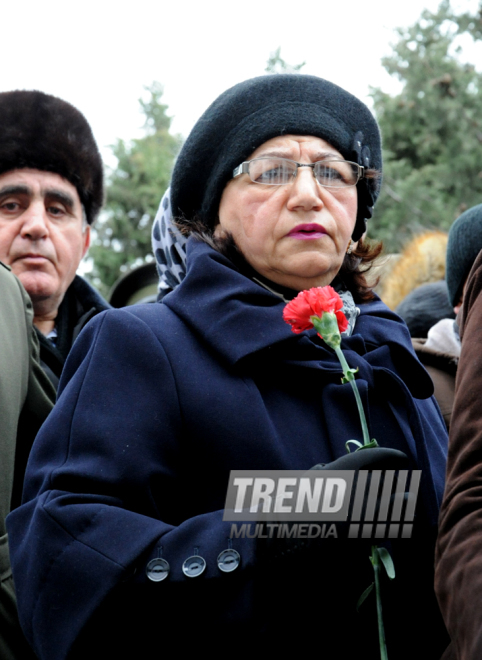 Azerbaijani public honors 20 January tragedy victims’ blessed memory. Baku, Azerbaijan, Jan.20, 2014