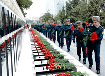 Azerbaijani public honors 20 January tragedy victims’ blessed memory. Baku, Azerbaijan, Jan.20, 2014