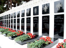 Azerbaijani public honors 20 January tragedy victims’ blessed memory. Baku, Azerbaijan, Jan.20, 2014