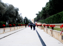 Azerbaijani public honors 20 January tragedy victims’ blessed memory. Baku, Azerbaijan, Jan.20, 2014