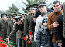 Azerbaijani public honors 20 January tragedy victims’ blessed memory. Baku, Azerbaijan, Jan.20, 2014