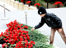 Azerbaijani public honors 20 January tragedy victims’ blessed memory. Baku, Azerbaijan, Jan.20, 2014