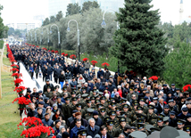 Azerbaijani public honors 20 January tragedy victims’ blessed memory. Baku, Azerbaijan, Jan.20, 2014