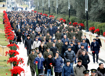 Azerbaijani public honors 20 January tragedy victims’ blessed memory. Baku, Azerbaijan, Jan.20, 2014