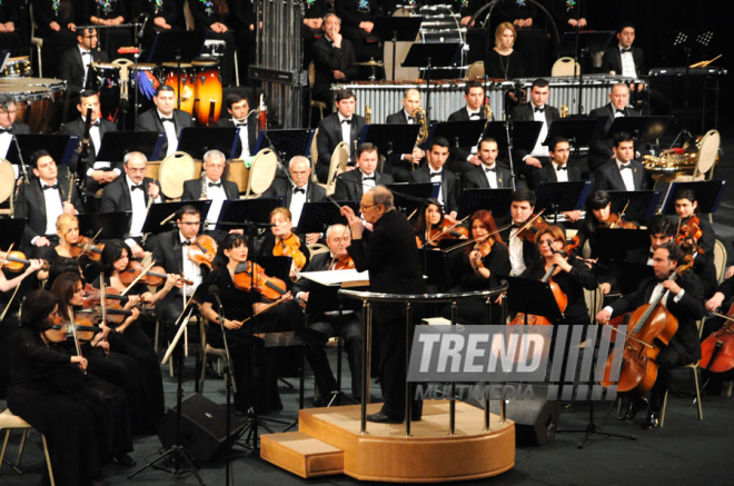 Great composer and conductor Ennio Morricone’s grand concert. Baku, Azerbaijan, Jan.25, 2014 