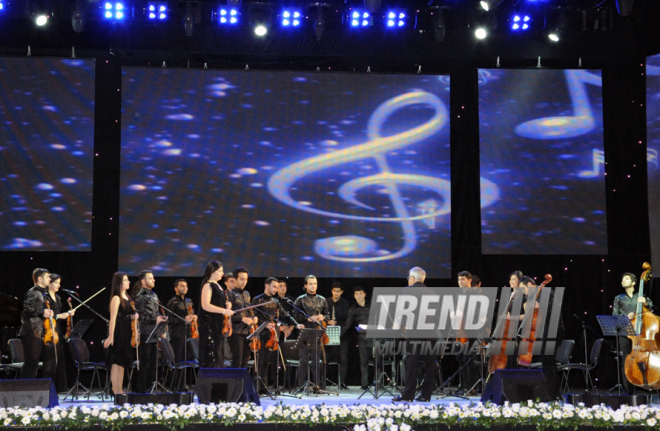 Awarding ceremony of talented and creative young people on the occasion of February 2 - Day of Youth. Baku, Azerbaijan, Feb.05, 2014 