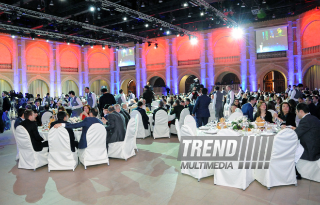 Awarding ceremony of talented and creative young people on the occasion of February 2 - Day of Youth. Baku, Azerbaijan, Feb.05, 2014 