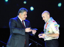 Awarding ceremony of talented and creative young people on the occasion of February 2 - Day of Youth. Baku, Azerbaijan, Feb.05, 2014