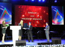 The talented and creative young people who made achievements in the spheres of science, education, culture and art have been awarded at the event. Baku, Azerbaijan, Feb.05, 2014