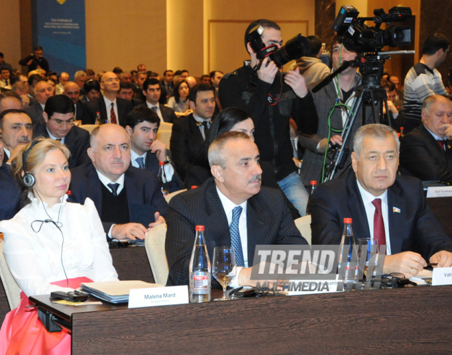 The third Tax Forum: "Azerbaijani tax system: realities and prospects". Baku, Azerbaijan, Feb.07, 2014