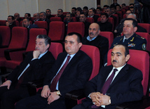 Solemn ceremony under the motto "Azerbaijani veterans of Afghanistan ready for any order of the Supreme Commander!" dedicated to the 25th anniversary of the Soviet troops withdrawal from Afghanistan. Baku, Azerbaijan, Feb.19, 2014 