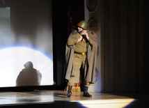 Solemn ceremony under the motto "Azerbaijani veterans of Afghanistan ready for any order of the Supreme Commander!" dedicated to the 25th anniversary of the Soviet troops withdrawal from Afghanistan. Baku, Azerbaijan, Feb.19, 2014 