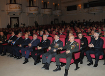 Solemn ceremony under the motto "Azerbaijani veterans of Afghanistan ready for any order of the Supreme Commander!" dedicated to the 25th anniversary of the Soviet troops withdrawal from Afghanistan. Baku, Azerbaijan, Feb.19, 2014 