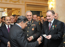 Solemn ceremony under the motto "Azerbaijani veterans of Afghanistan ready for any order of the Supreme Commander!" dedicated to the 25th anniversary of the Soviet troops withdrawal from Afghanistan. Baku, Azerbaijan, Feb.19, 2014 