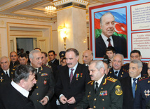 Solemn ceremony under the motto "Azerbaijani veterans of Afghanistan ready for any order of the Supreme Commander!" dedicated to the 25th anniversary of the Soviet troops withdrawal from Afghanistan. Baku, Azerbaijan, Feb.19, 2014 