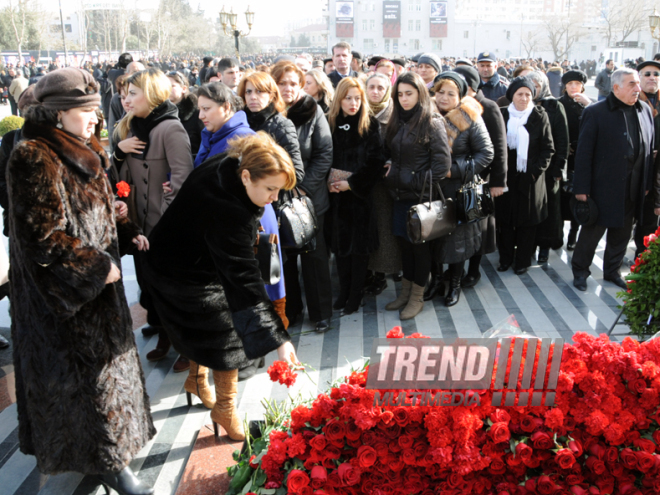 Azerbaijani public reveres memory of Khojaly genocide victims. Baku, Azerbaijan, Feb.26, 2014