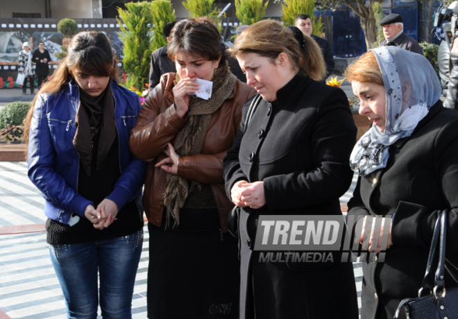 Azerbaijani public reveres memory of Khojaly genocide victims. Baku, Azerbaijan, Feb.26, 2014