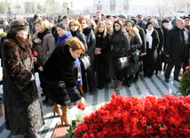 1,275 civilians were taken hostages, while the fate of 150 of them is still unknown. Baku, Azerbaijan, Feb.26, 2014