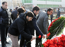 Azerbaijani public reveres memory of Khojaly genocide victims. Baku, Azerbaijan, Feb.26, 2014