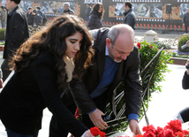 Azerbaijani public reveres memory of Khojaly genocide victims. Baku, Azerbaijan, Feb.26, 2014