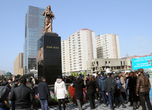 Azerbaijani public reveres memory of Khojaly genocide victims. Baku, Azerbaijan, Feb.26, 2014