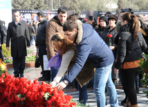 Azerbaijani public reveres memory of Khojaly genocide victims. Baku, Azerbaijan, Feb.26, 2014