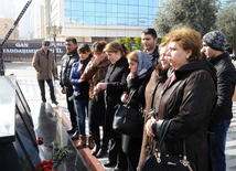 Azerbaijani public reveres memory of Khojaly genocide victims. Baku, Azerbaijan, Feb.26, 2014