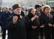 Azerbaijani public reveres memory of Khojaly genocide victims. Baku, Azerbaijan, Feb.26, 2014