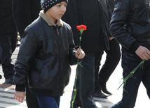 Azerbaijani public reveres memory of Khojaly genocide victims. Baku, Azerbaijan, Feb.26, 2014