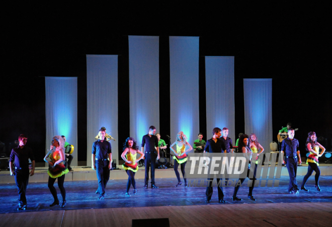 Spectacular Irish Dance “Celtic Legends”. Baku, Azerbaijan, March 01, 2014